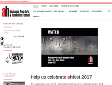Tablet Screenshot of ahfest.org